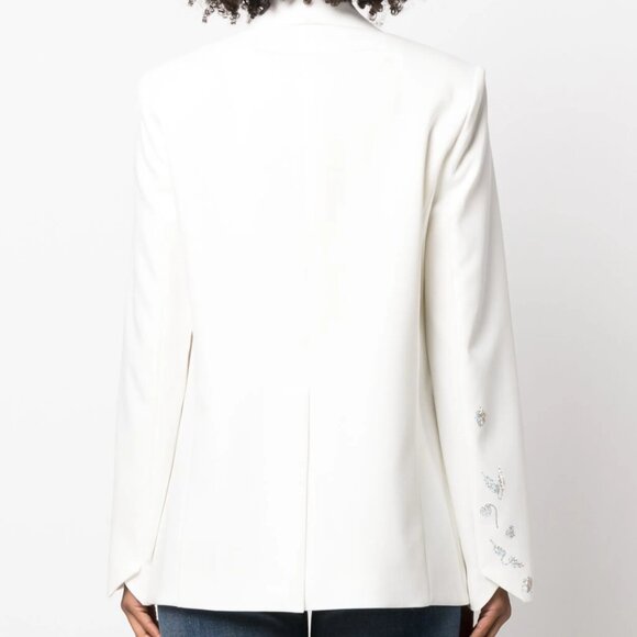 Zadig&Voltaire rhinestone-embellished shawl-lapel blazer size 42 (US 10) - Picture 2 of 10